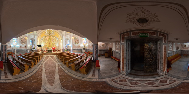 Spycimierz - Kosciol Podwyzszenia Krzyza Swietego - osmo 360  (9)