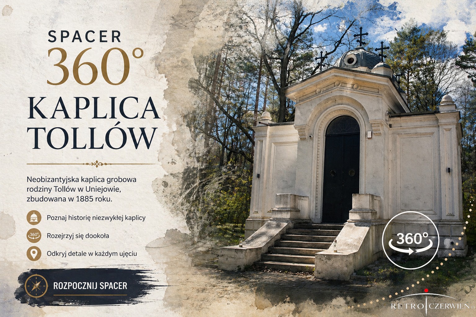 SPACER 360 – Kaplica Tollów w Uniejowie